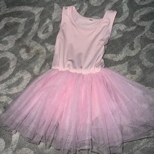 Toddler Girl Pink Tutu Dress